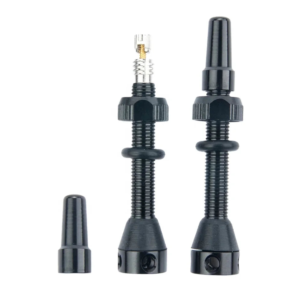44mm 48mm with Hole Alloy Bicycle Presta Valves