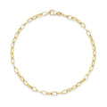 LOZRUNVE 925 Sterling Silver Hip Hop Small Edith Link Chain Bracelet Women