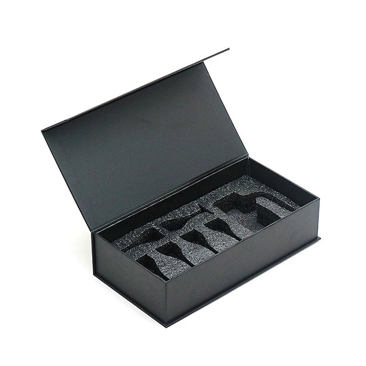 Hardcover Cardboard EVA Inner Packing Box Custom Logo Paper Box for Cosmetic