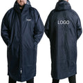 Oversized Waterproof Surf Changing Robe Outdoor Waterproof Coat Jackets for Adult Custom Windproof Waterproof Swim Parka