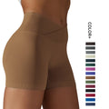 Wholesale Front Cross Gym Sports Clothes Fitness Workout Yoga Gym Short Women