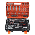 108-Piece CR-V Socket Wrench Tool Kit Screwdriver Set Hard Case OEM Customizable Car Repair Hand Tool Durable Maintenance Kit