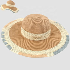 New Collection Summer Trending UV Balance Sunscreen Straw Hats XL Floppy Wholesale From Chinese Manufacturer for Travel Ski