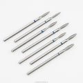 High-End 3/32\" Nail Drill Bit Small Tapered Diamond Shape for Clean Cuticle Pedicure Tools