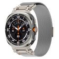 Eraysun Milanese Loop Strap Magnetic Mesh Buckle Metal Stainless Steel for Samsung Galaxy Watch Ultra 47mm Watch Band
