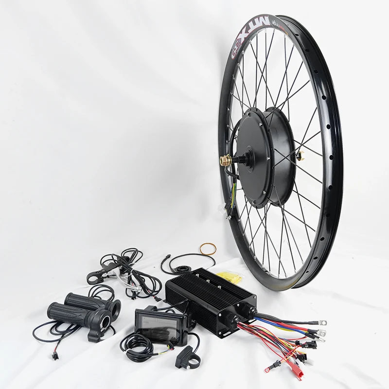 Quick Delivery BLDC Motor E-bike Ebike Motor Kit 3000W Electric Bicycle Kit Rear 26inch MTX Electric Bike Motor Conversion Kit