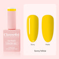 2025 Hot Selling Yellow Color UV Gel Nail Polish 15ml High Quality Salon Nail Gel for Women's DIY CPNP Certified