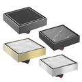 304 Stainless Steel Floor Drain PVD Plated Scarichi Doccia Square Bathroom Anti Odor Hidden Shower Drain Tile Insert Floor Drain