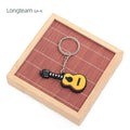 Musical Instruments Hanging Drop Guitar Ukulele Key Ring Piano Kalimba Violin Model Gift