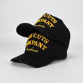 Customizable 5 Panel Sports Baseball Cap Retro Two Tone Puff Embroidery Waterproof Terry Fabric Both Men and Women's Size