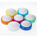 Promotional Plastic Wireless Led Mini Kit Portable Battery Lamp Lights Operated Push on Off Round Tap Night Light