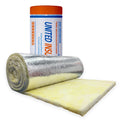 HVAC System Duct Flex Fiberglass Insulation Rolls 24kg/m3 25mm Fiber Glass Wool Blanket With Aluminum Foil for Ducts Wrap MegaBDM