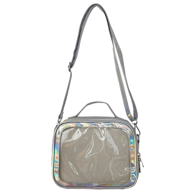 Small Ita Bag Custom Fashion Handbag Girls Cute Pvc School  Crossbody Shoulder Bag