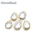Gold Plated Natural Freshwater Pearl Irregular Shape Loose Beads for DIY Earring Necklace Bracelet Findings