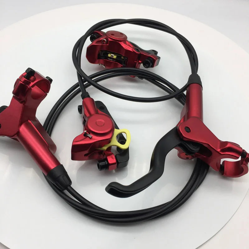Zoom HB-875 Hydraulic Disc Brake for Road Bikes Mountain Bikes Double Piston Left Front Right Rear Stainless Steel Caliper