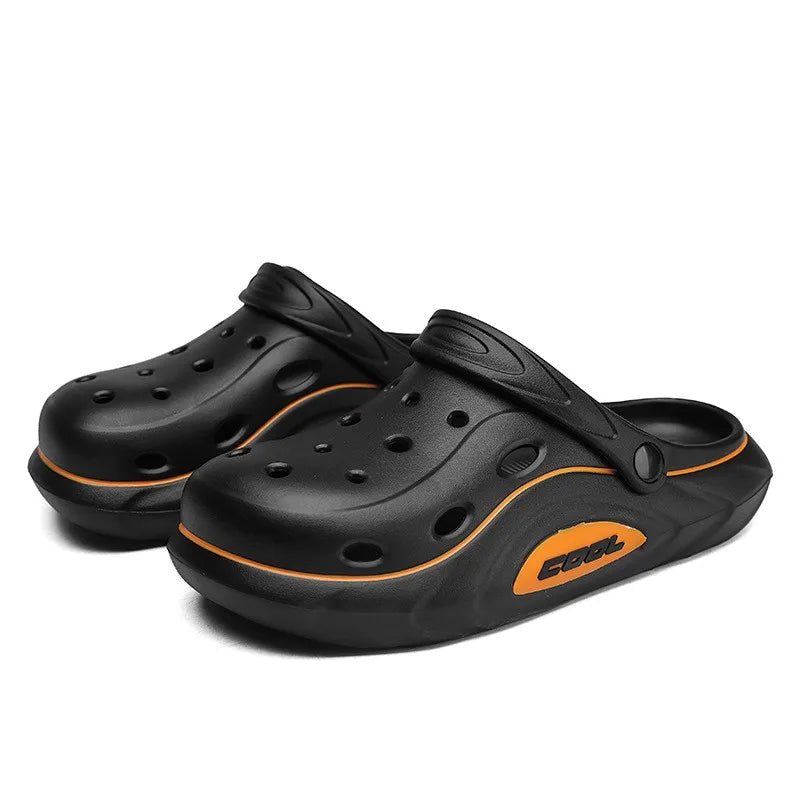 Cloudy EVA Beach Slide Sandals Flip Flops Youth Clog Shoes for Men
