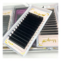Wholesale Professional Eye Lash Extension Supplies J B C CC D DD L Curl Matte Black Eyelash Extensions With Custom Logo
