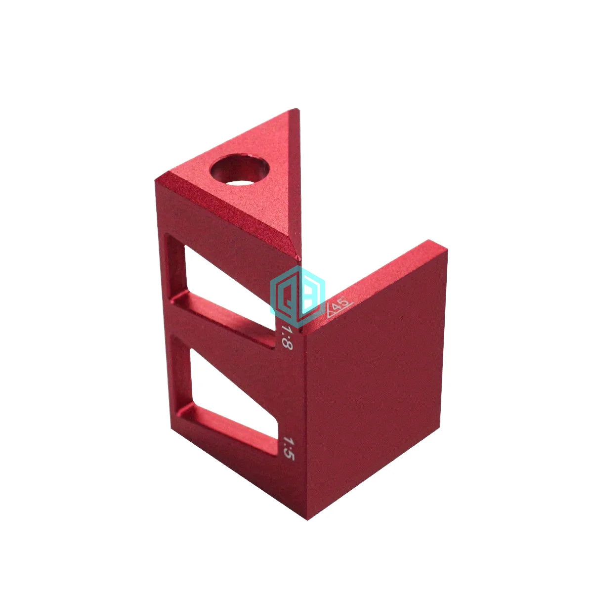 Industrial Grade Aluminium Alloy 45/90 Degree Square Dovetail Jig Multifunctional Centre Scribing Ruler Woodworking Tools