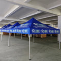Retractable Trade Show Tent Canopy 50mm 40mm Aluminum Frame Costom Sales Booth Portable Pavilion  for Outdoor Event
