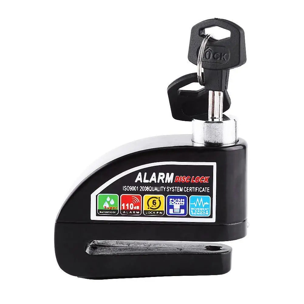 New Image Smart Lock Anti Theft Alloy Steel  Universal Waterproof Alarm Disc Brake Lock for Electric Scooter/Bicycle/Motorcycle