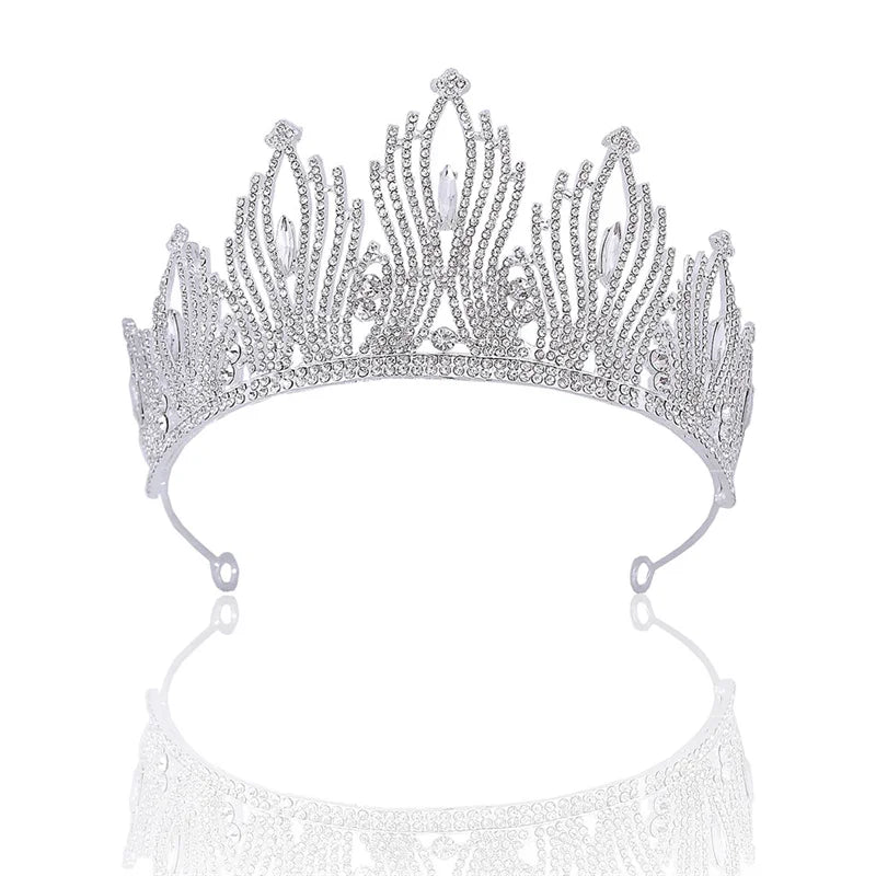 Luxury Bridal Crown Headdress Wedding Party Hair Accessories Custom Crowns Tiaras