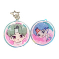 Pikakey Custom UV Printed Eco-friendly Acrylic Anime Cartoon Laser Cut Holographic Star Keychain OEM Services Promotion Gift