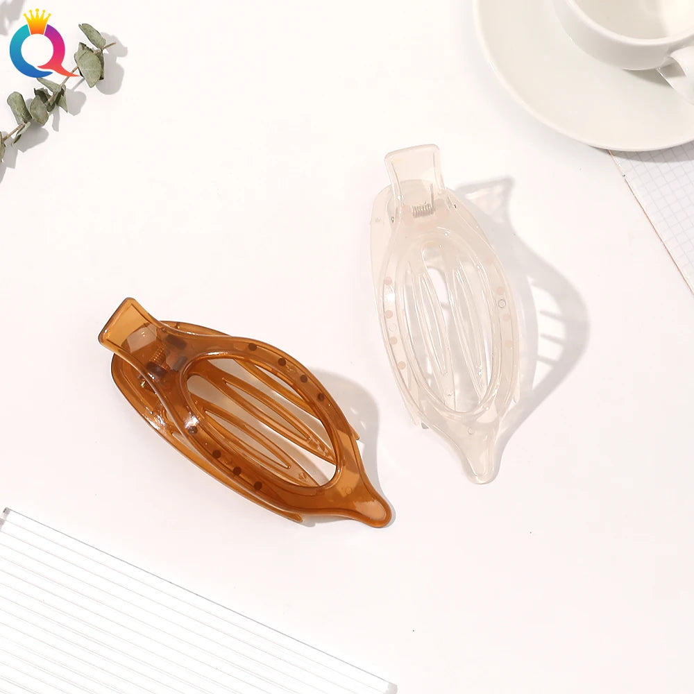 Neutral Color Plastic Hair Clip Hairgrip Hairpin Barrette Hair Accessories