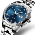 JSDUN 8823 Hot Sell Men Waterproof Original Movement Stainless Steel Dial Diameter 42mm Weight 170g Mechanical Wrist Watch