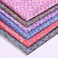 Wholesale Modern Peacock Floral Polyester Fabric Printed Lining Material Chemical Fiber Plain Weave Tablecloth Garment Lining