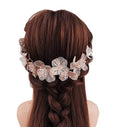 Vintage Handmade Headpiece Bridal Lace Flower Hairband Wedding Hair Accessories