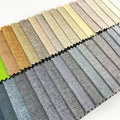 Free Sample Linen Look Upholstery Fabric Imitation Linen Fabric for Sofa