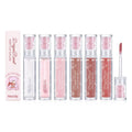 Dragon Ranee 6 Color Bear Ice-permeable Lip Gloss Fine Flash Pearlescent Moisturizing Lip Glaze Oil Base Transparent Lip Gloss