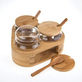 Spice Box Seasoning Combination Set Kitchen Household Spice Jar Glass Storage