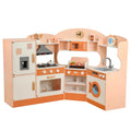 Starting Point Multifunction Beech Solid Wood Montessori Kitchen Cooking Barbecue Pretend Sets Indoor Educational Games Toys for