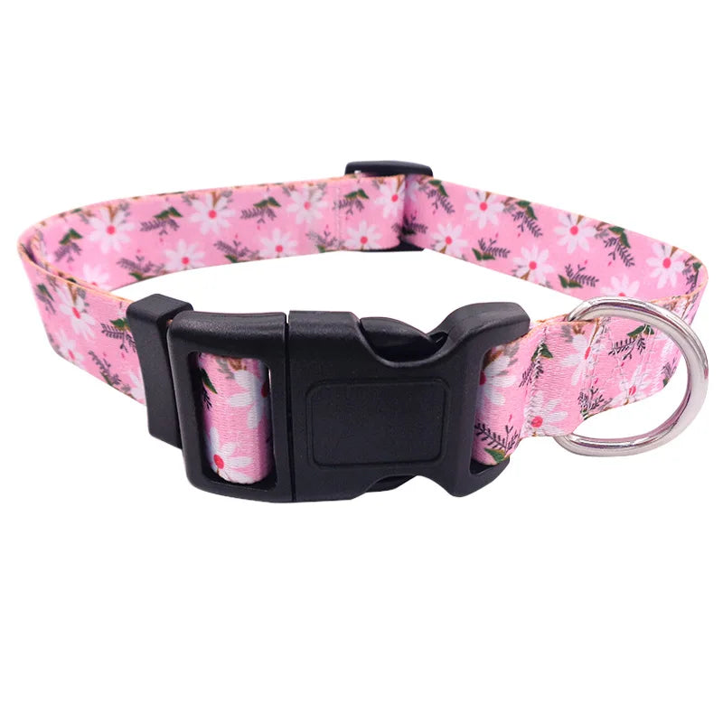 Personalized Adjustable Fancy Dog Collars Custom Logo Manufacturer Dog Collars Pet Accessories