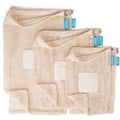 Eco-Friendly Reusable Cotton Bag Organic Cotton Mesh Produce and Fruit Shopping Net Green and Practical