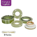 Startnow 3501Slant Hole Laser Ceramic Ring 2700/2702 Insulating Ring Air Inlet/outlet QT90 for Fiber Laser Cutting Head