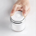 15 g 30 ml 50 Grams Airless Pump Round Shape White Color Skin Care Luxury Cosmetic Jar Cream Jar Acrylic Jar