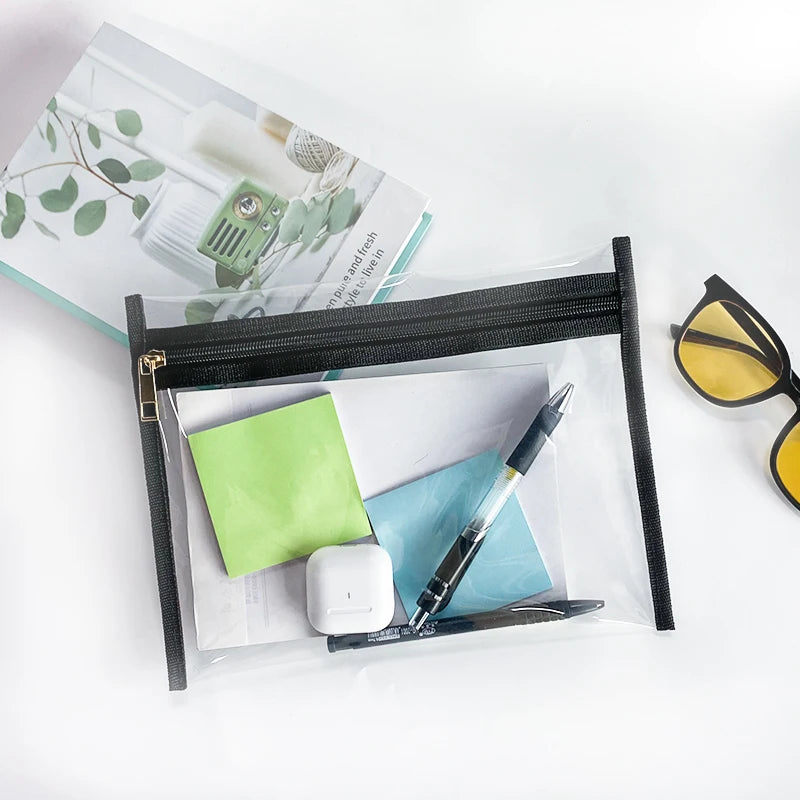 Customized New Waterproof Transparent Pvc Cosmetic Bag clear Makeup case Toiletry Bag Mini Pvc Makeup Bag Pouch