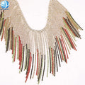 Hand Sew Colorful Rhinestone Chain Fringe Tassel Trimming for Clothes Decorator Crystal Cup Chain
