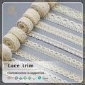 Factory Supply Border Trim Crochet Lace Trim Cotton Sewing Lace Trim for Clothing