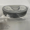 3 Pieces Suction Tape Belt PU Grey 230mm X 20 mm for Heidelberg Offset Printing Machine