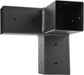 Pergola Post Pole Base Galvanized Column 4x4 Wood Fence Post Anchor Base