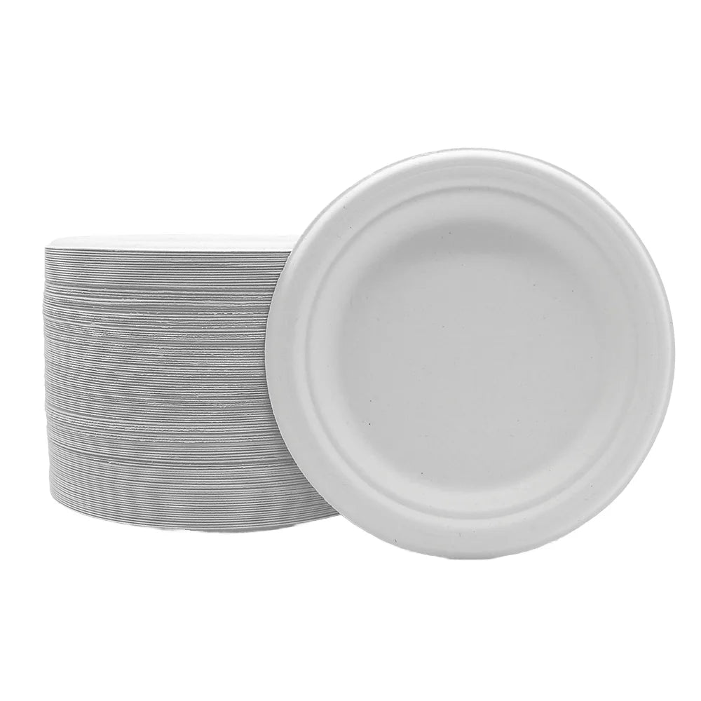 Wholesale Bioleader Eco-Friendly Compostable Biodegradable Greaseproof Sugarcane Bagasse Disposable Food Packaging Embossing