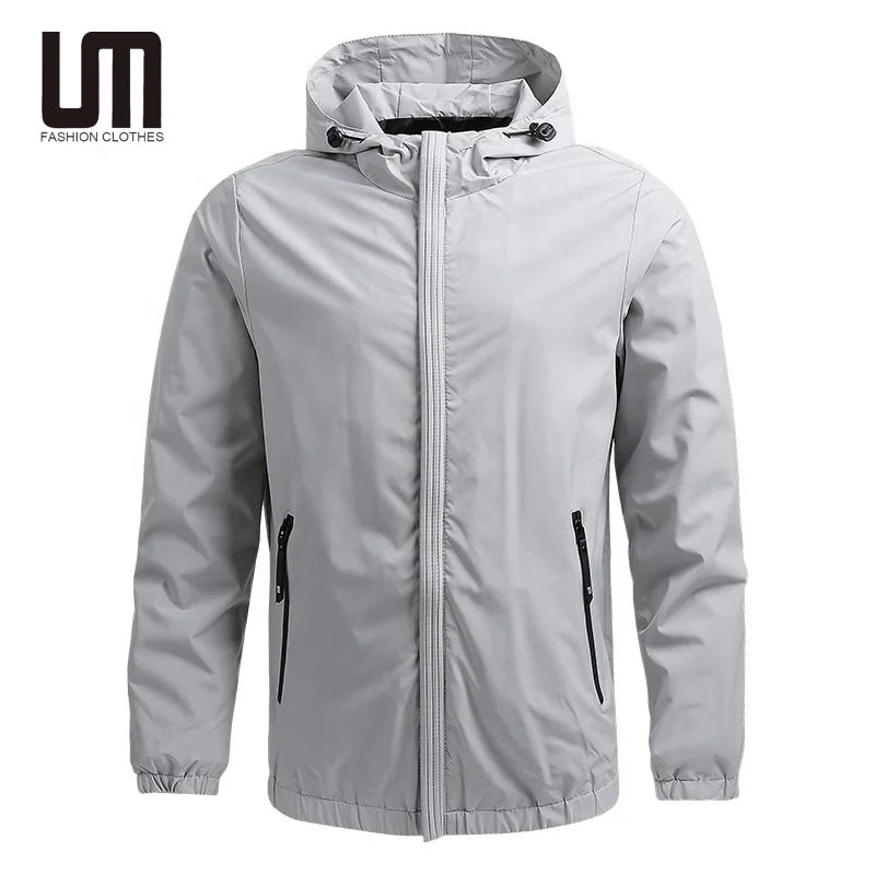 Cheap Wholesale Hot Selling Men Clothing Autumn Thin Casual Outwear Male Plus Size 5XL Jackets