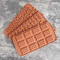 Wholesale Silicone Letter Mold and Number Chocolate Molds Cake Decorations Symbols