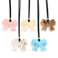 2025 Fashion Jewelry Necklaces Cute Bow Necklace for Women Girls
