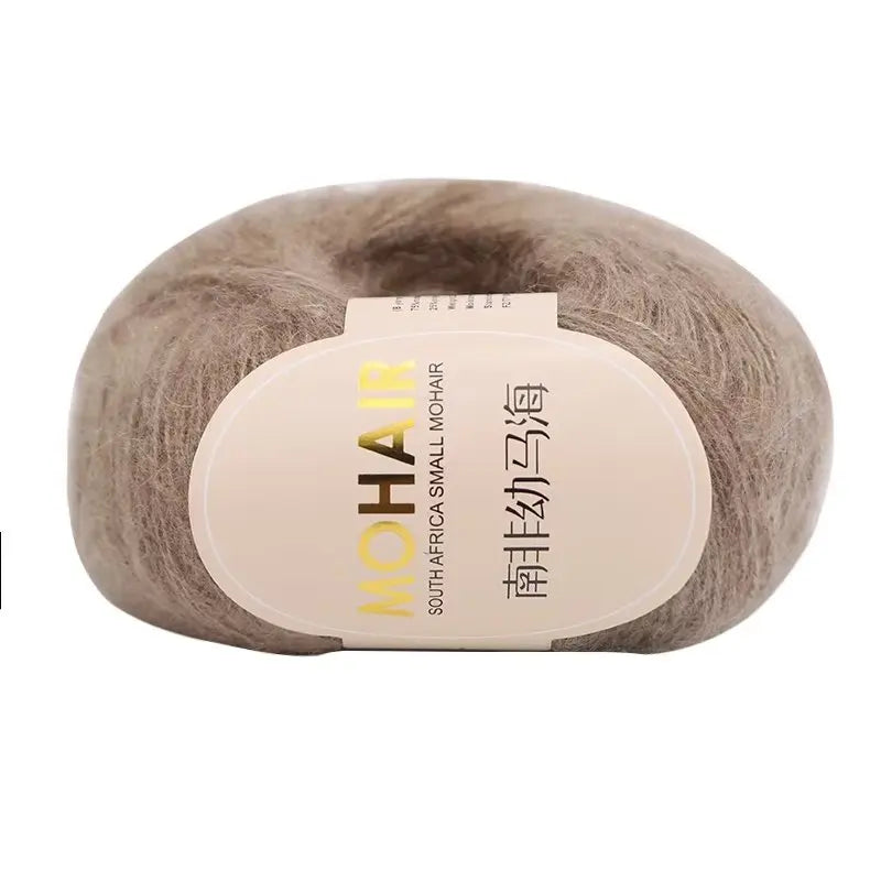 Super Soft Kid Mohair Yarn Fancy Mohair Knitting Yarn for Crocheting Winter Sweater