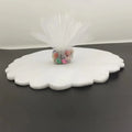 Custom Color 24cm 9'' 12'' 30cm Bomboniere Wedding Christening Organza Favour Nets Organza Tulle Circles