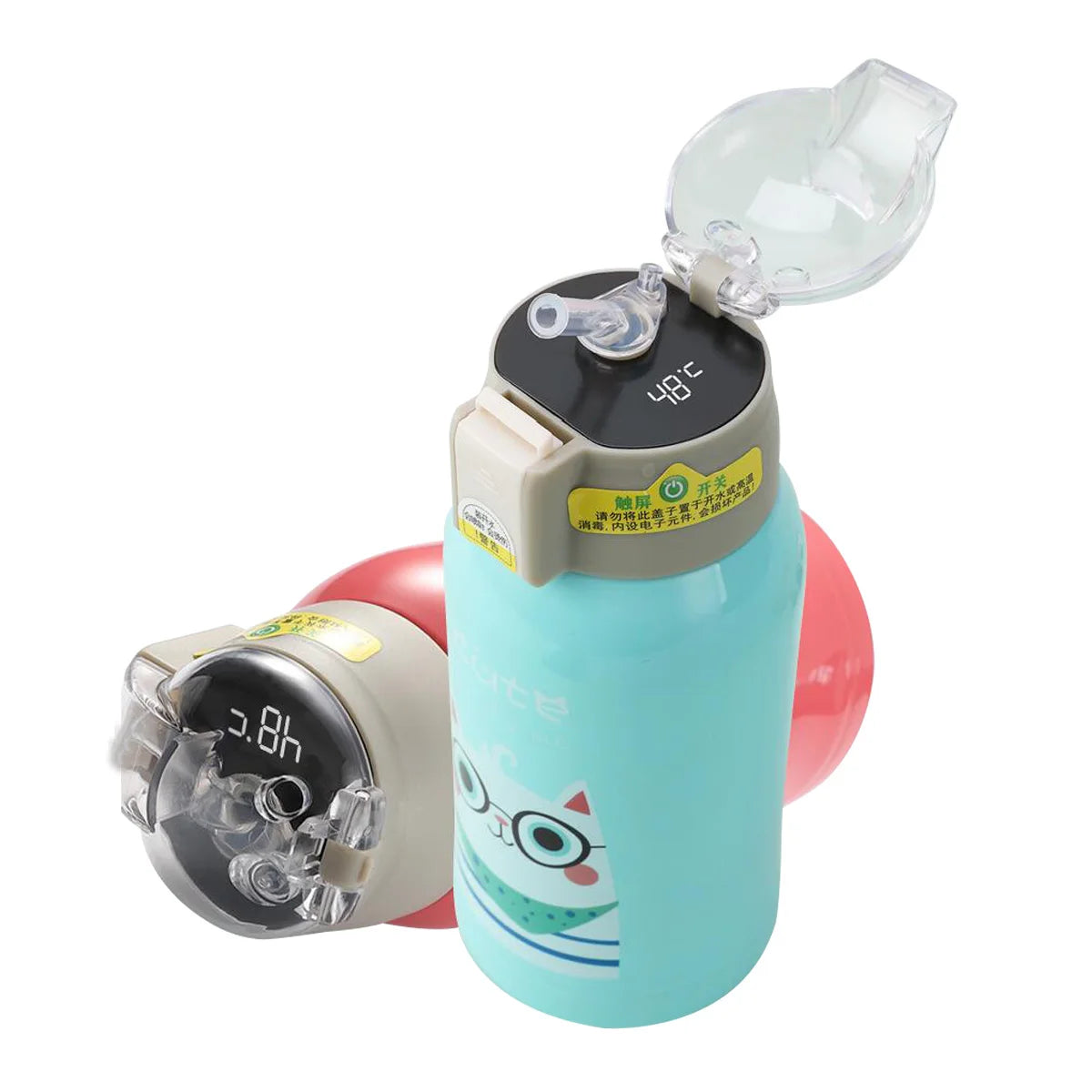 Promotion Sample Free Shipping Vacuum Insulated Stainless Steel Water BottleSmart Thermo Flask Bottles